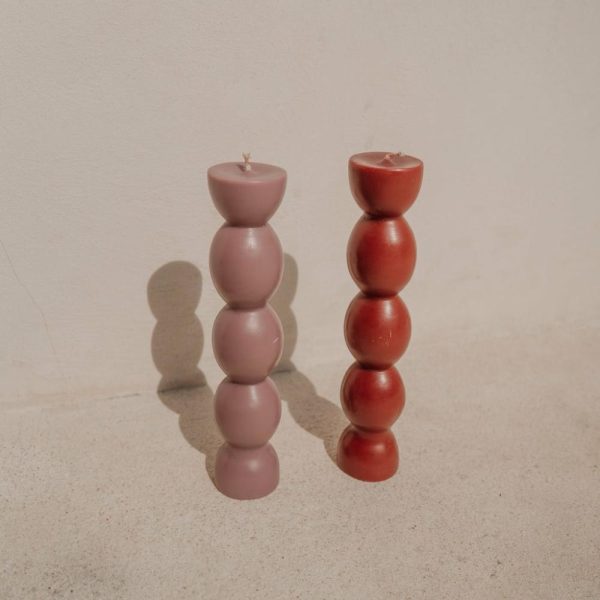 A Summer In Lago Di Garda – Matte Pink (Large) Candles