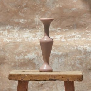 A Vase For A Vase Candle – Matte Pink Candles