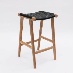 Belize Teak + Rattan Stool Furniture