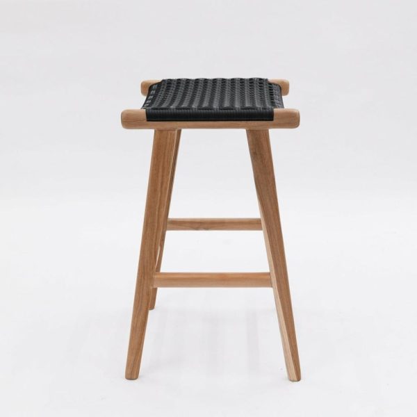 Belize Teak + Rattan Stool Furniture