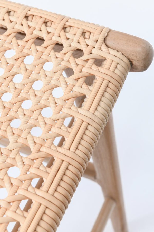 Belize Teak + Rattan Stool Furniture