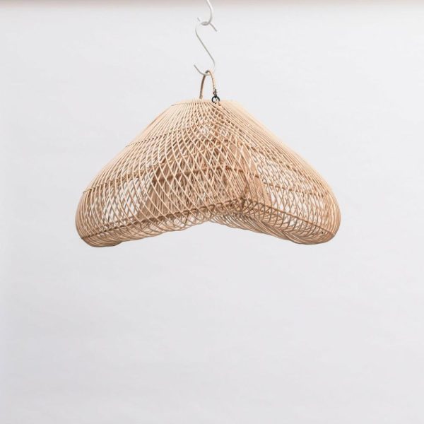 Capri Rattan Pendant Light – Medium Lighting