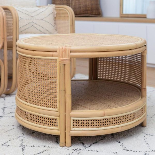 Copa Rattan Round Coffee Table Coffee & Side Tables