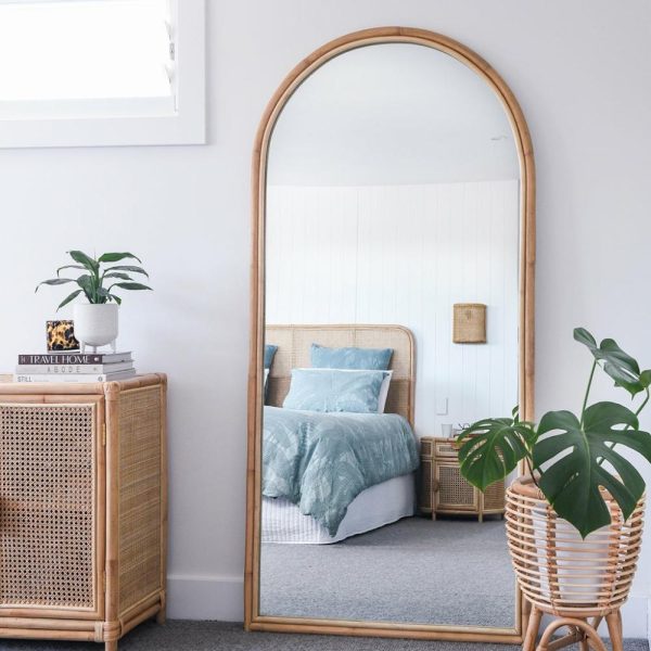 Flores Large Floor Arch Mirror Homewares