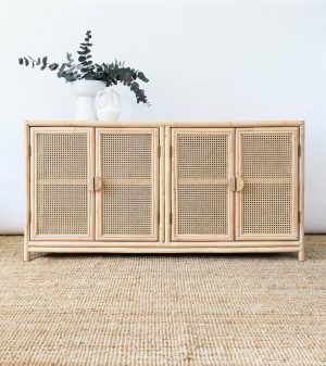 Flores Rattan Buffet Cupboards & Cabinets