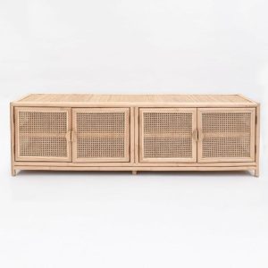 Flores Rattan Tv Cabinet Baskets