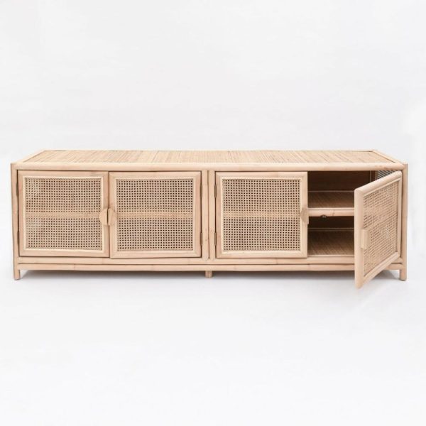 Flores Rattan Tv Cabinet Baskets