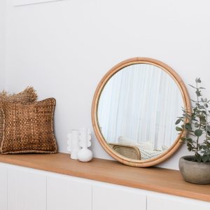 Flores Small Round Mirror Homewares