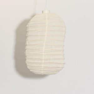 Linen Pendant – Cylinder 35Cm Lighting