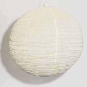 Linen Pendant – Round 80Cm Lighting