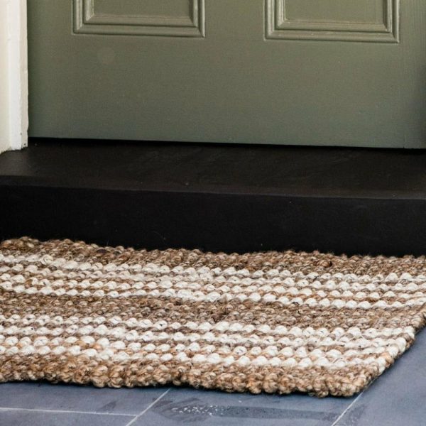 Osbourne Stripe Jute Doormat Homewares