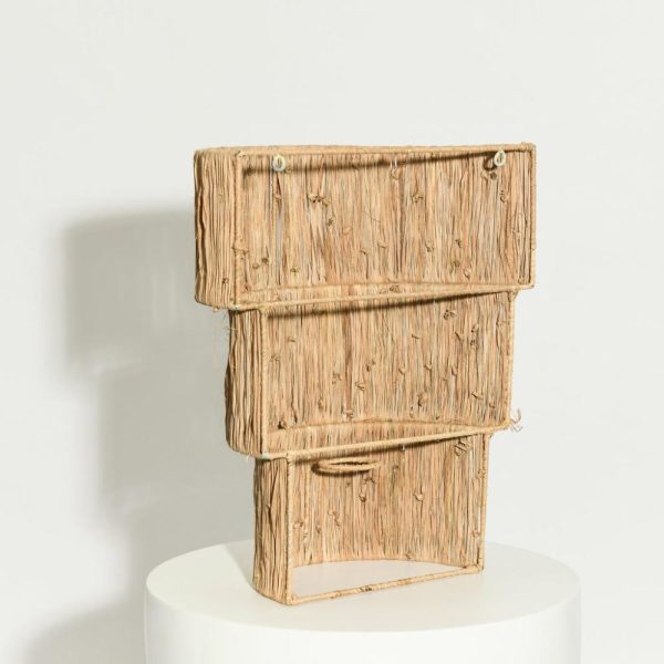 Raffia 3 Tier Wall Sconce Homewares