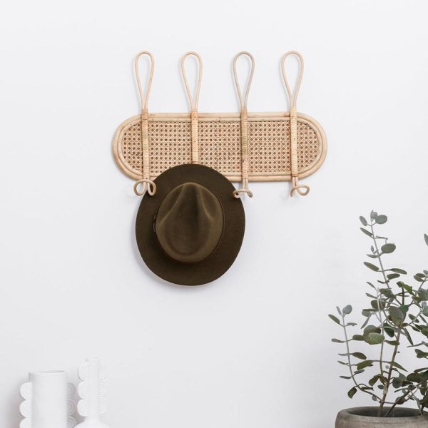 Rattan Wall Hooks Homewares