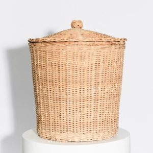 Rattan Waste Paper Bin Baskets