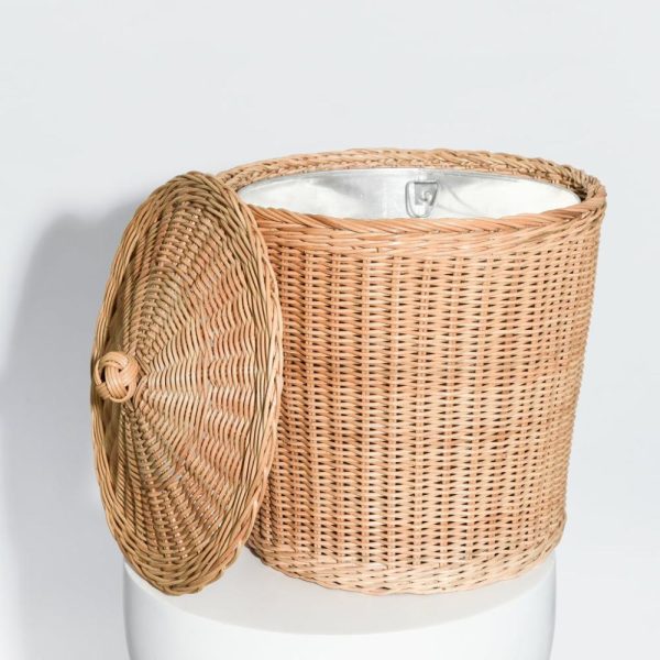 Rattan Waste Paper Bin Baskets