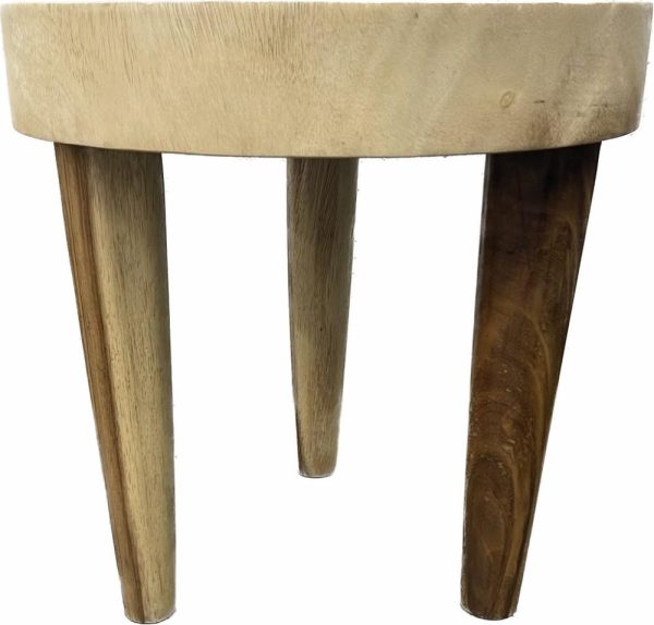 Rustic Timber Side Table Coffee & Side Tables