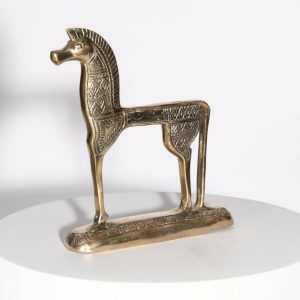 Solid Brass Egyptian Horse Brass