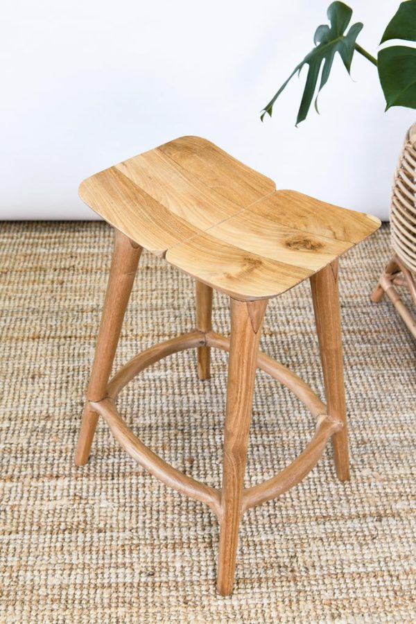 Suki Teak Counter Stool Furniture