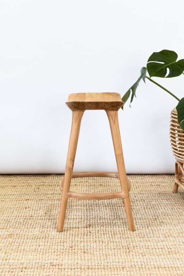 Suki Teak Counter Stool Furniture