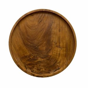 Teak Plates – Various Sizes Homewares