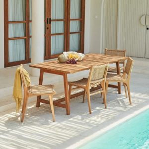 Zanzibar Teak Dining Table Furniture