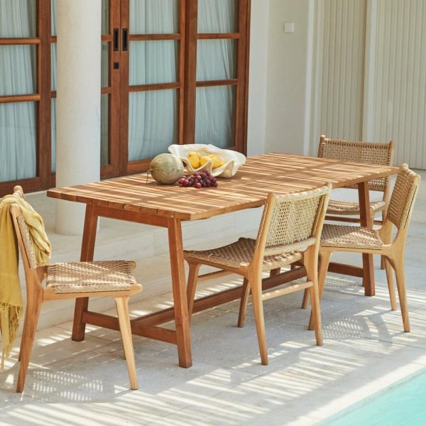 Zanzibar Teak Dining Table Furniture