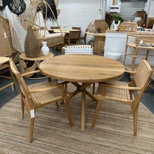 Zimzala Teak Dining Table Dining Tables & Chairs