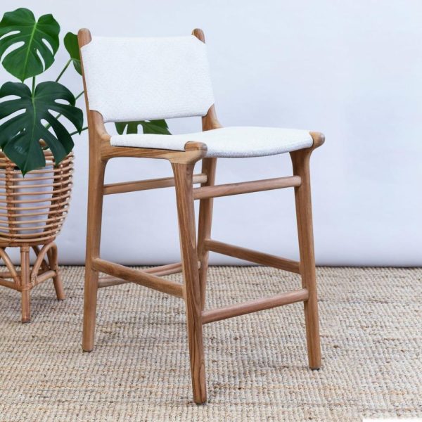 Zulu Borneo Rattan Stool – With Back Furniture