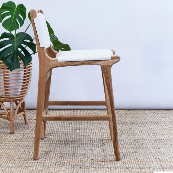 Zulu Borneo Rattan Stool – With Back Furniture