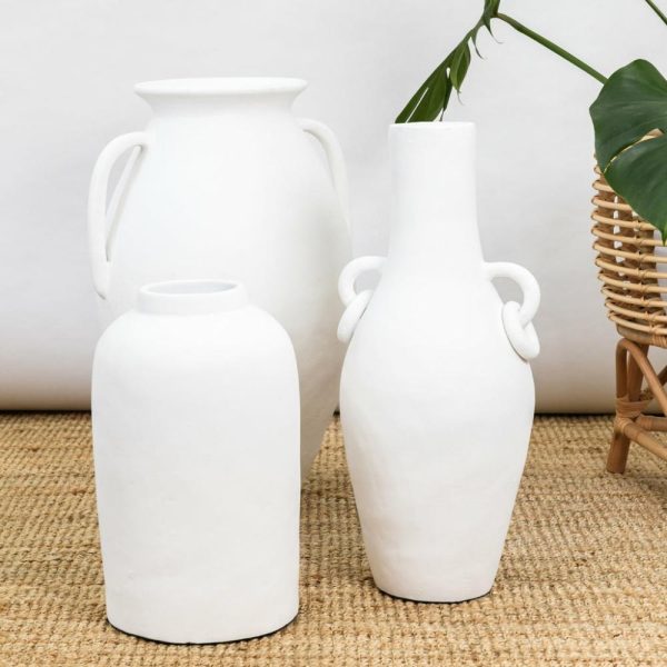 Tall Pot With Ring Handles Homewares