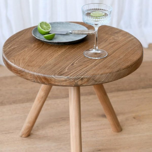 Zimzala Teak Side Table Coffee & Side Tables